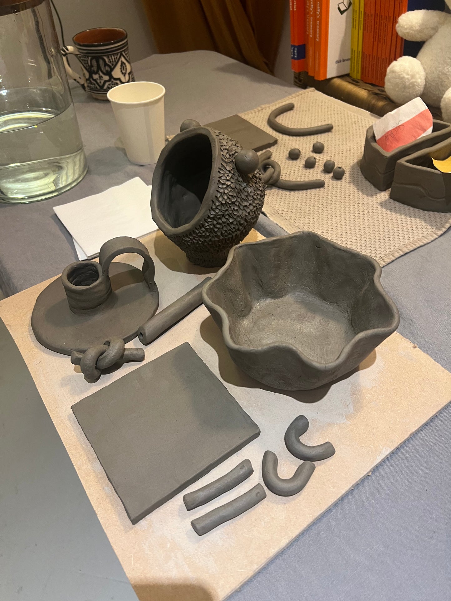 Hand Build Pottery Workshop with Ekta - Thursday 7th March 2024 18:30 - 20:30