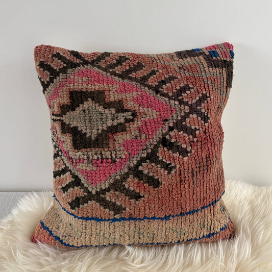 Vintage Moroccan Boujaad Cushion - No. 12