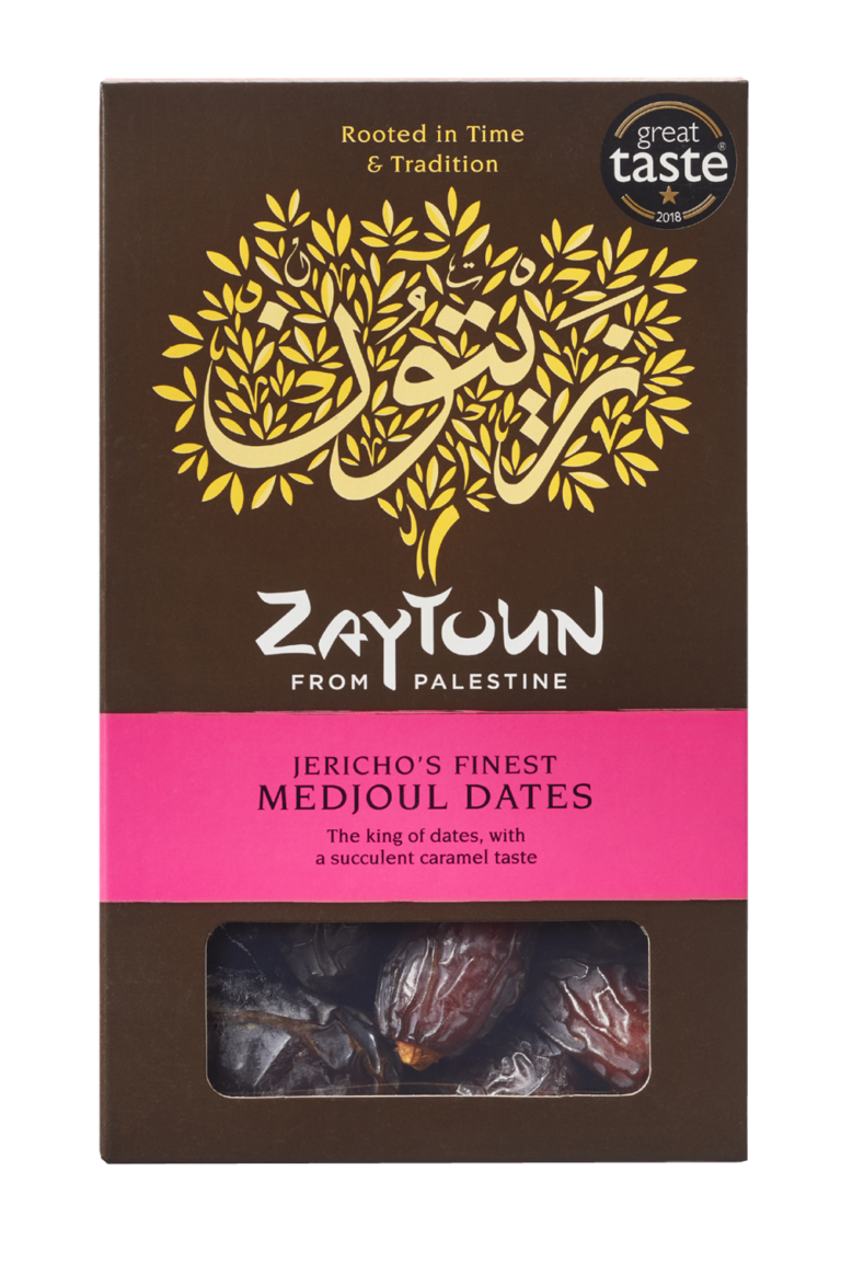 Jericho's Finest Medjool Dates 500g By Zaytoun