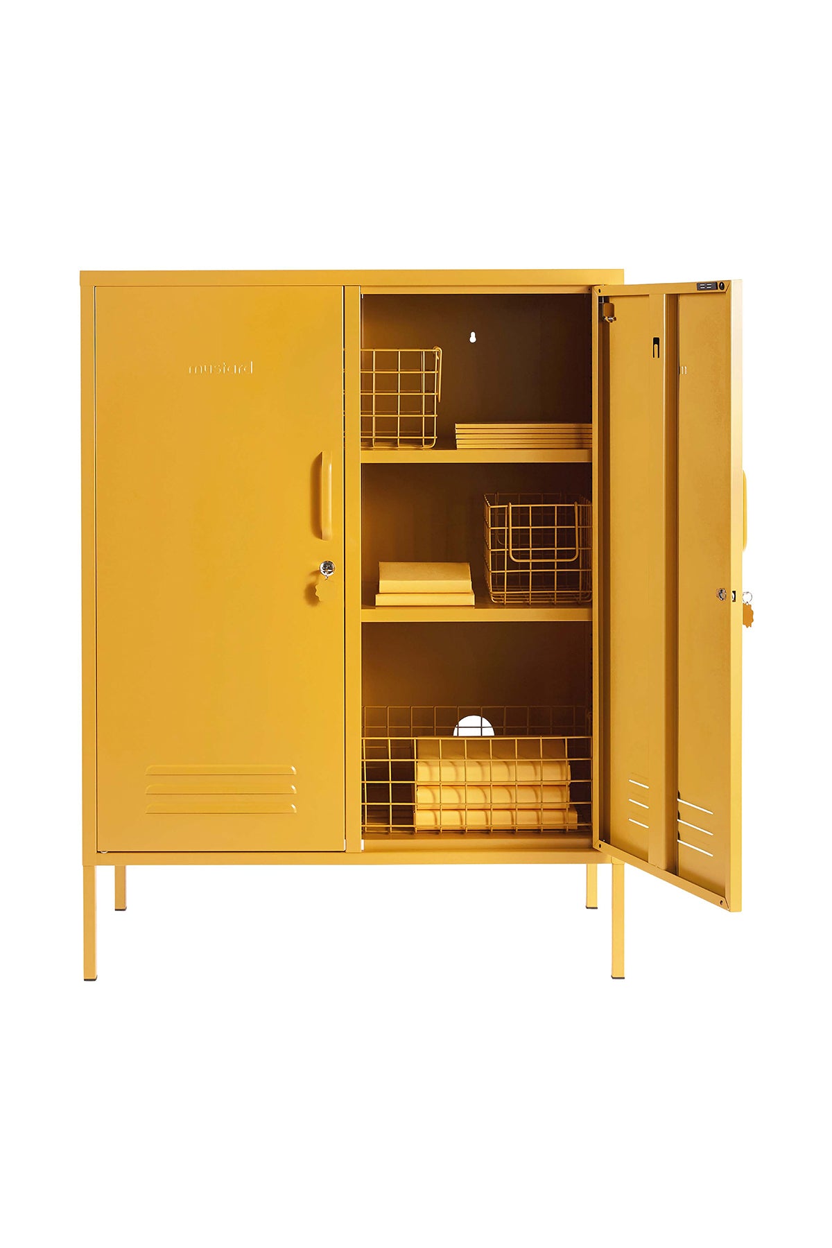 The Midi Locker in Mustard By Mustard Made