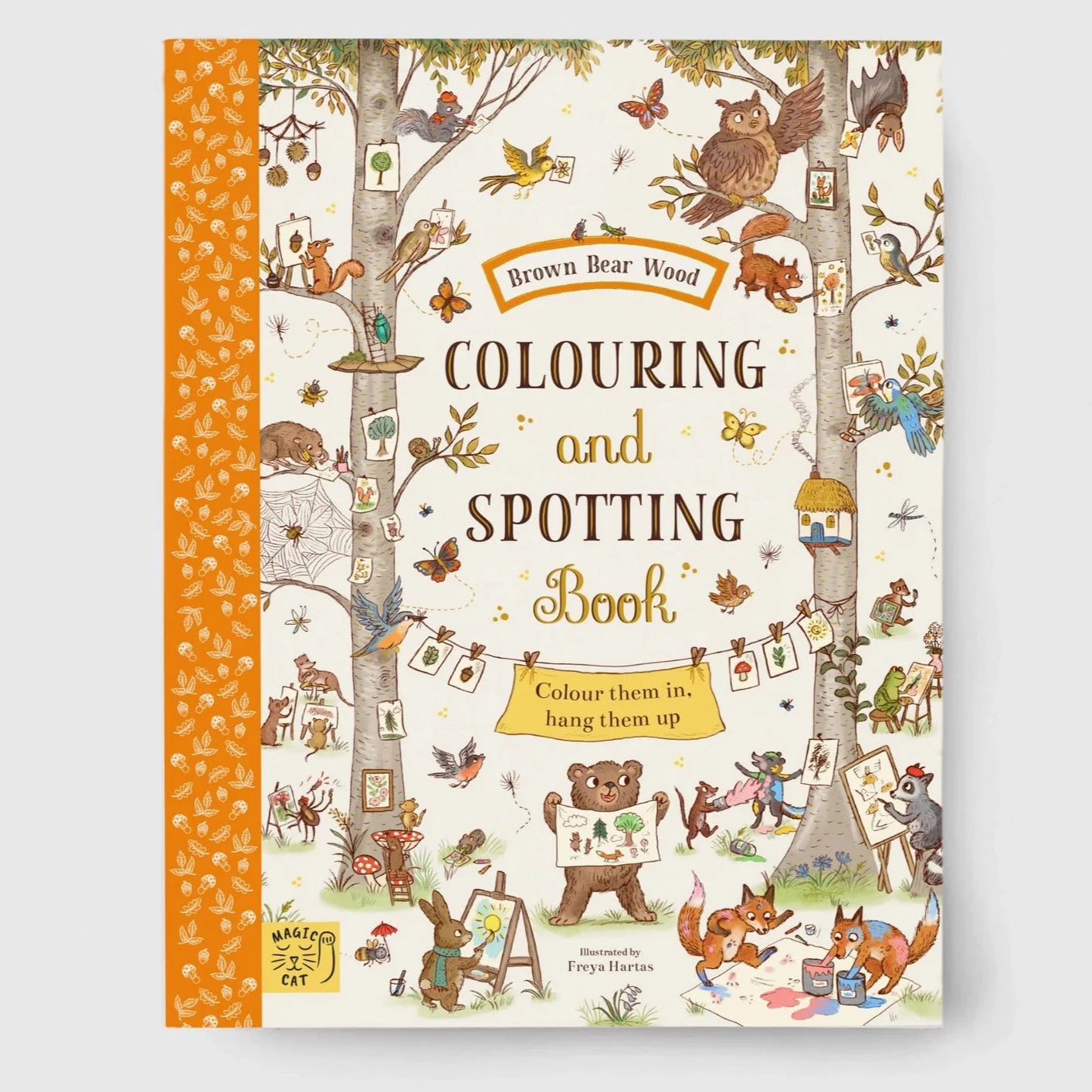 Brown Bear Wood: Colouring & Spotting Book