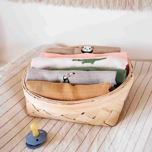 organic Cotton Panda Muslins By OYOY MIN