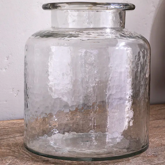 Akra Recycled Glass Vase - By Nkuku