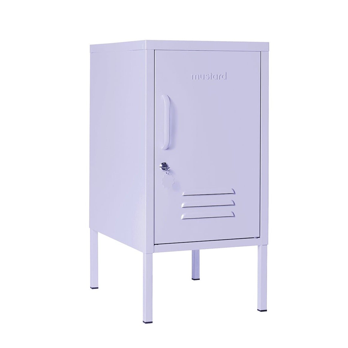 The Shorty Locker in Lilac By Mustard Made