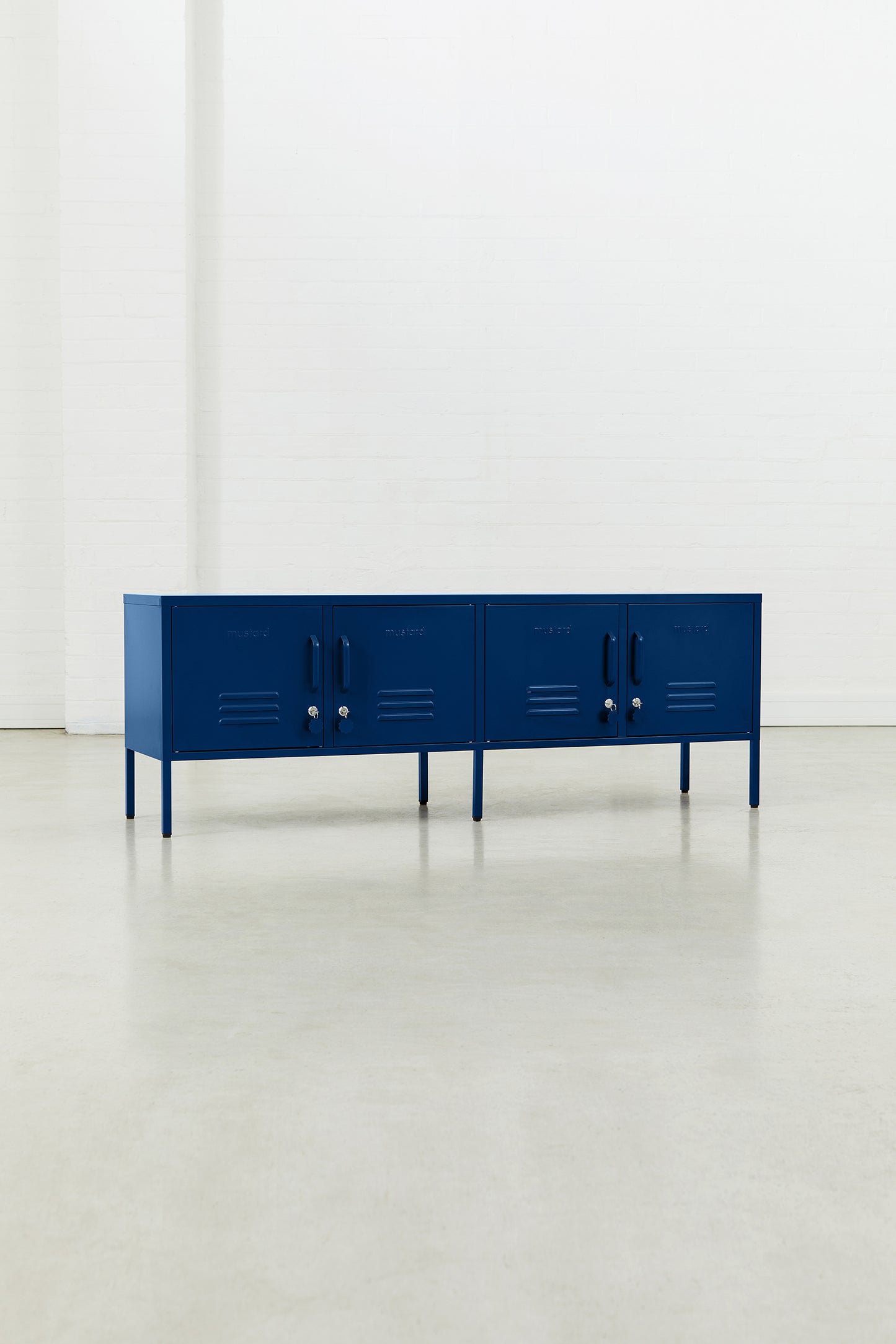 The Standard Locker in Navy By Mustard Made