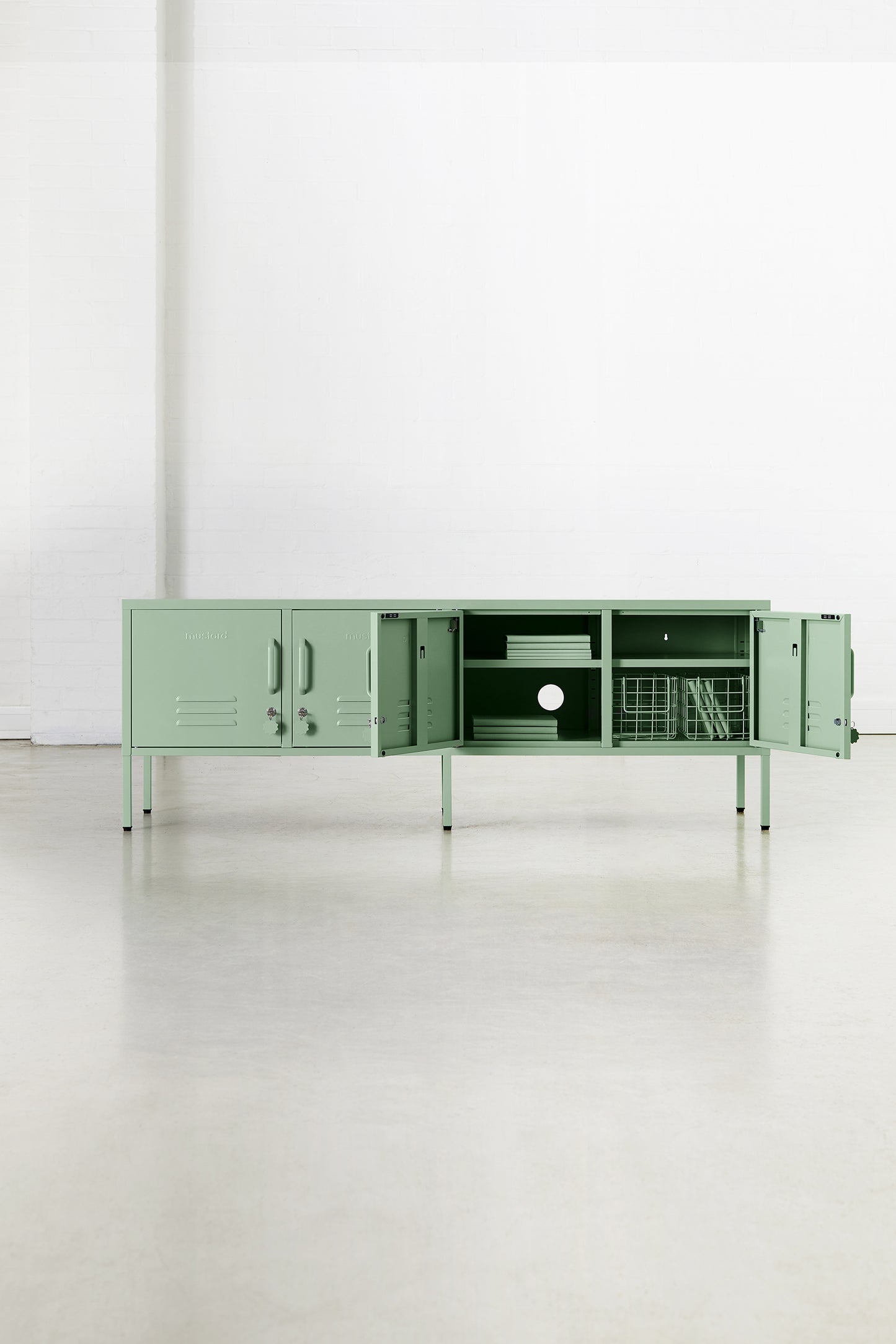 The Standard Locker in Sage By Mustard Made