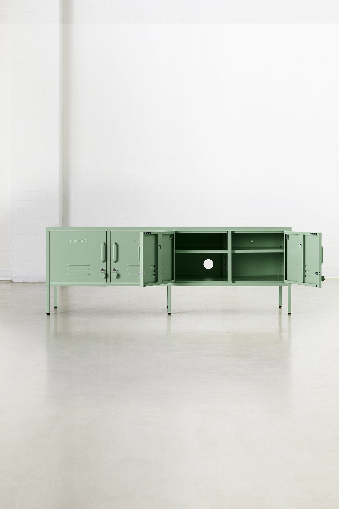 The Standard Locker in Sage By Mustard Made