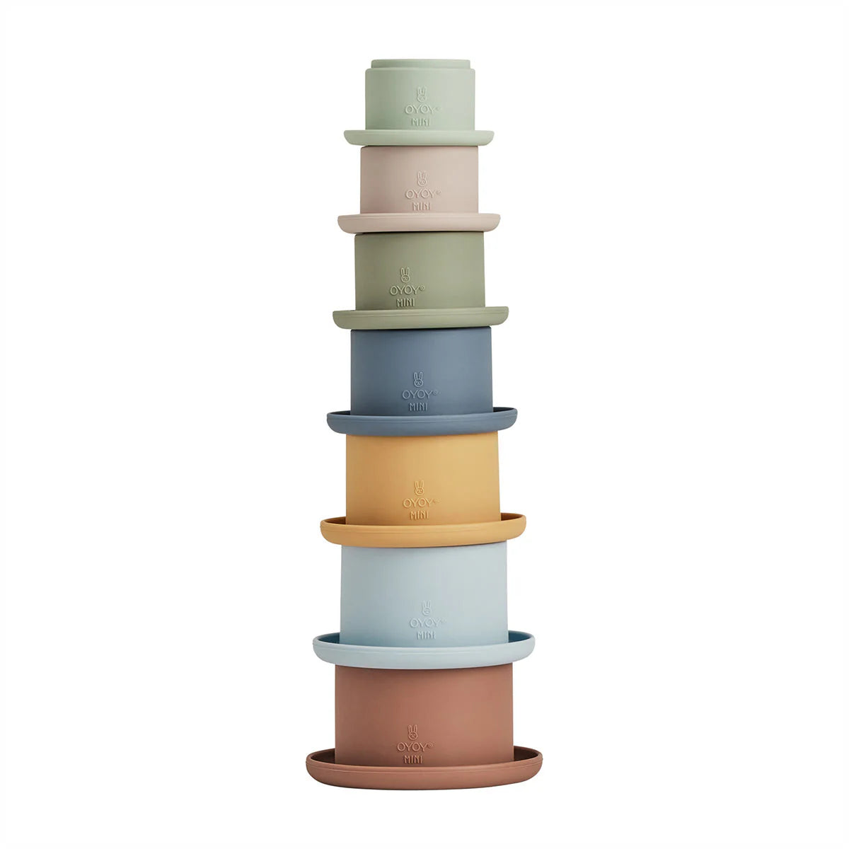 Tawa Stacking Silicone Cups By OYOY MINI