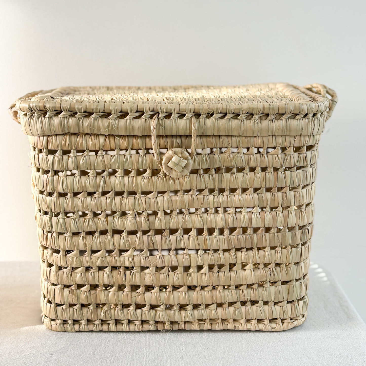 Maysa Palm Leaf Storage Basket