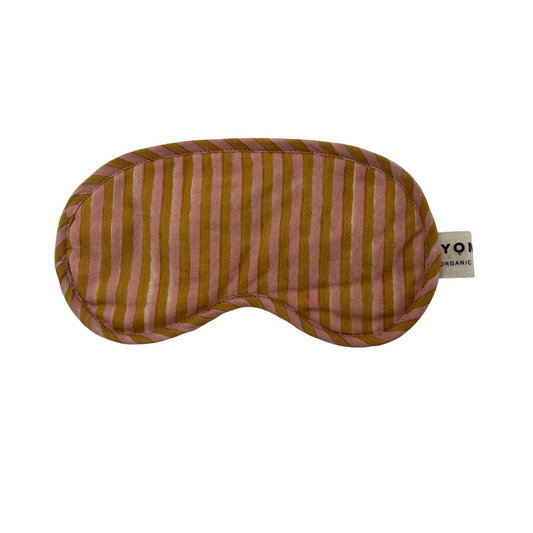 Organic Cotton Eye Mask in Biscuit By Yonder