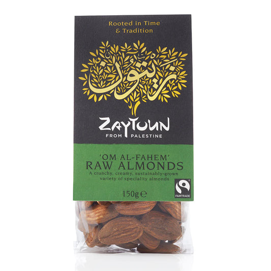 Zaytoun Fairtrade Raw Almonds 150g