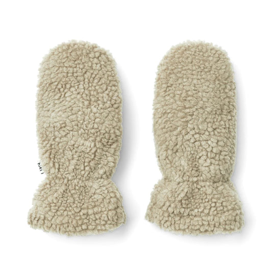 Liewood Grethe Pile  & Thermo Mittens in Mist