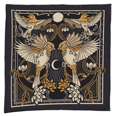 Aviary Organic Cotton Scarf by Felix Green
