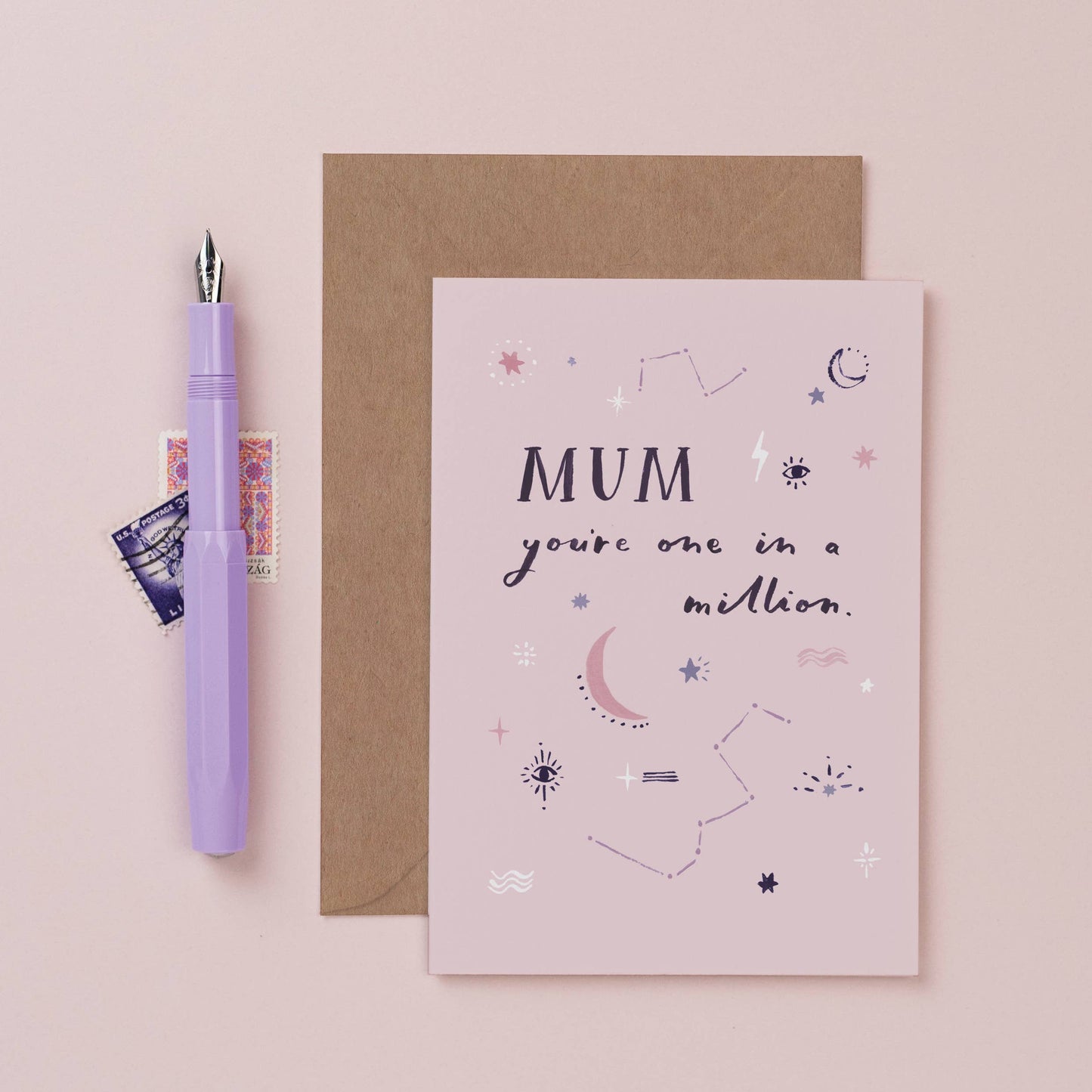 Mum in a Million Card By Sister Paper Co.