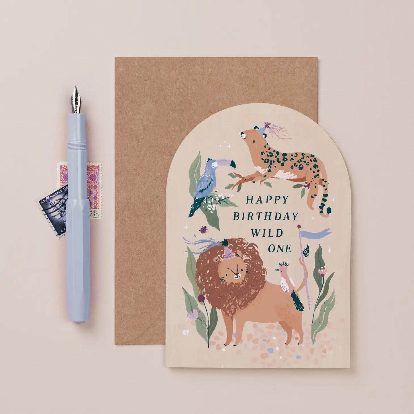 Wild One Birthday Card By Sister Paper Co