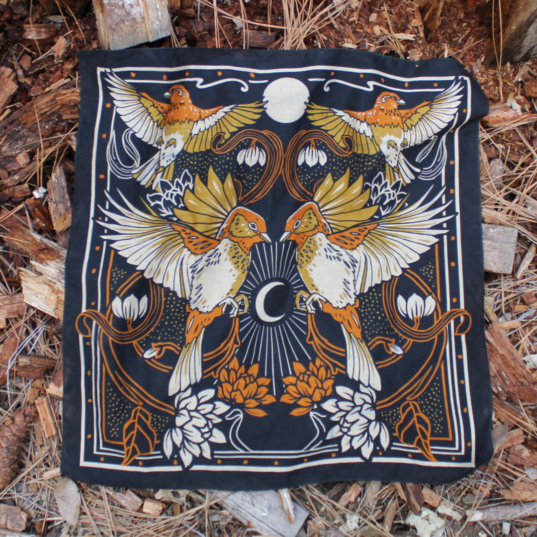 Aviary Organic Cotton Scarf by Felix Green