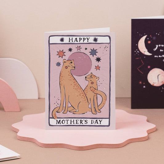 Tarot Leopard Mother's Day Card By Sister Paper Co