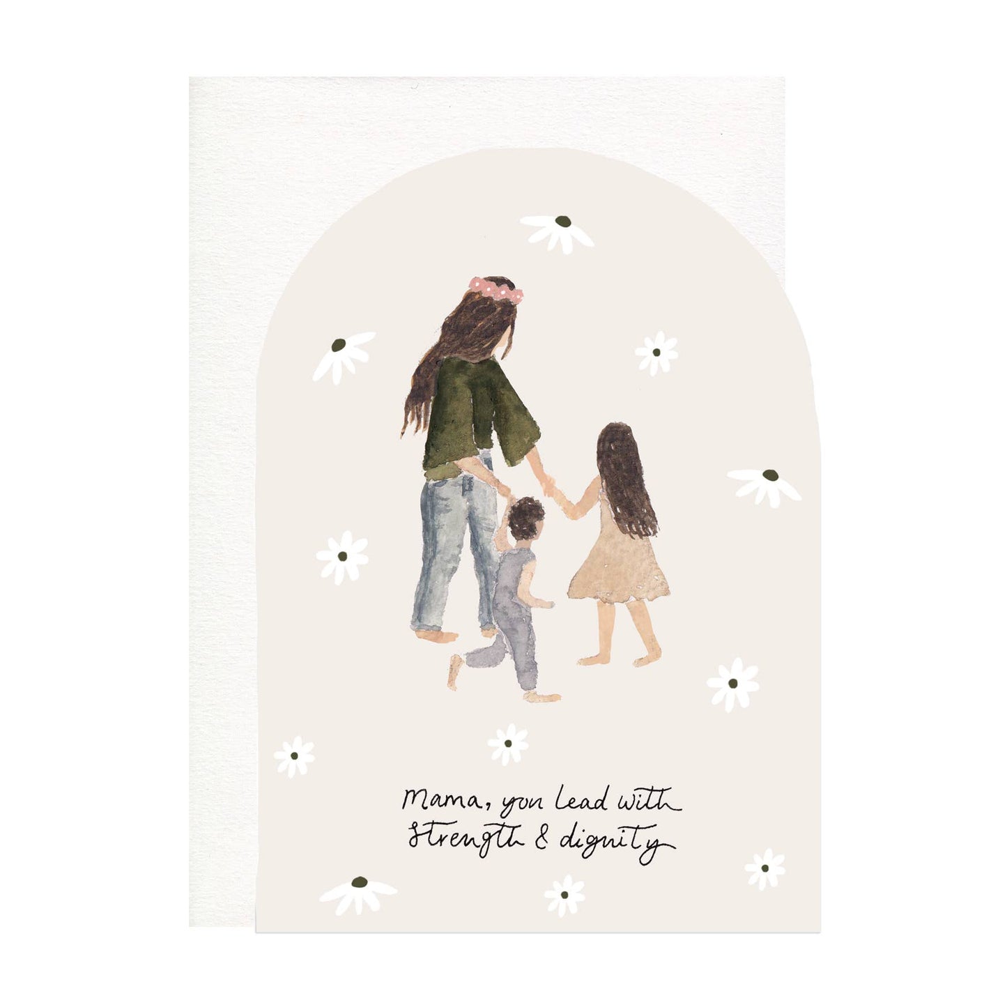 'Strength & Dignity' Mothers Day Birthday Card