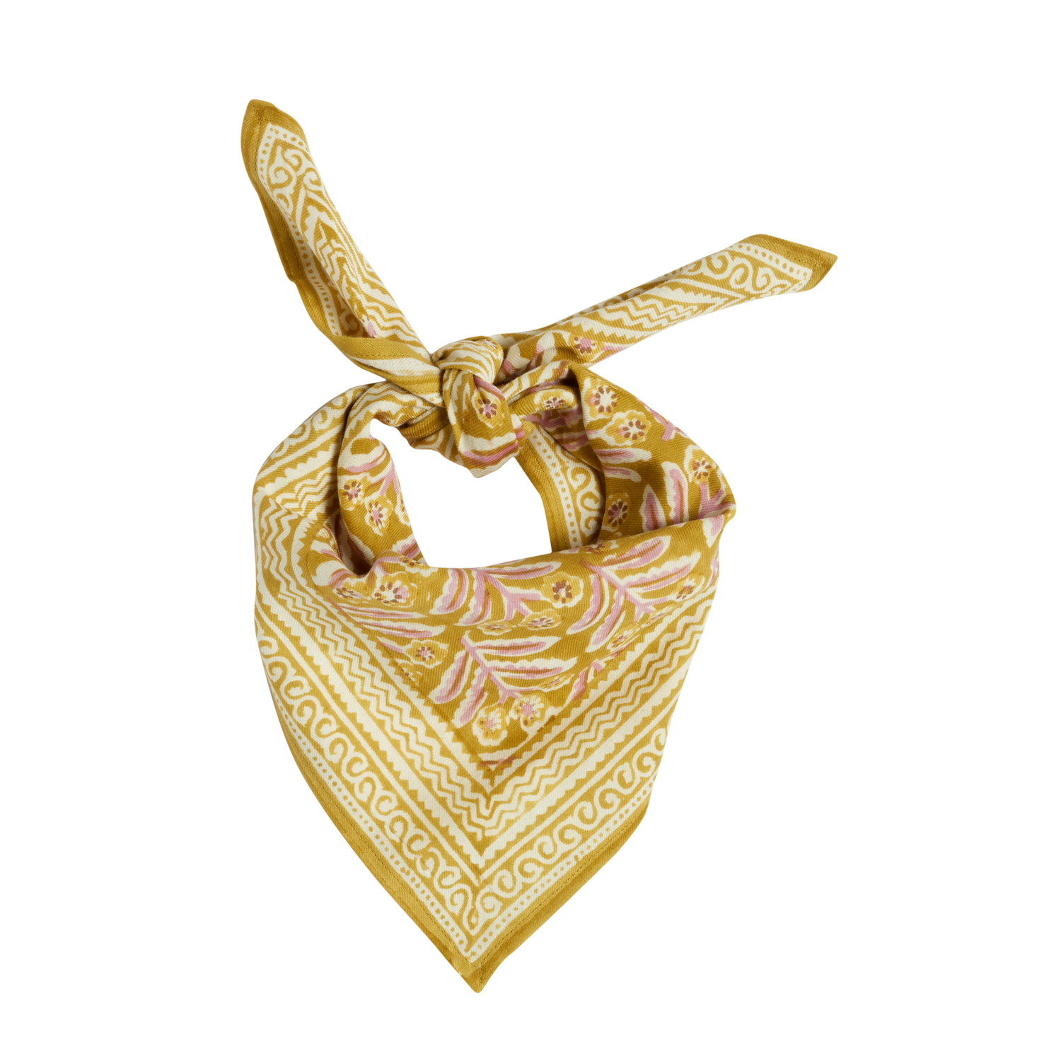 Small Indian Scarf - Mahal Honey by Bonheur du Jour
