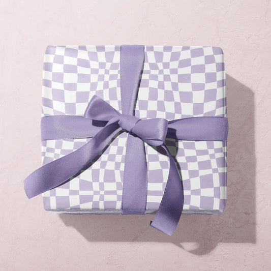 Checkerboard Gift Wrap By Sister Paper Co.