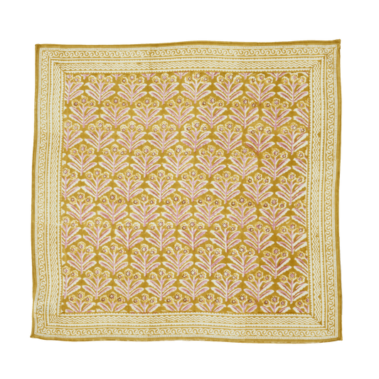 Small Indian Scarf - Mahal Honey by Bonheur du Jour
