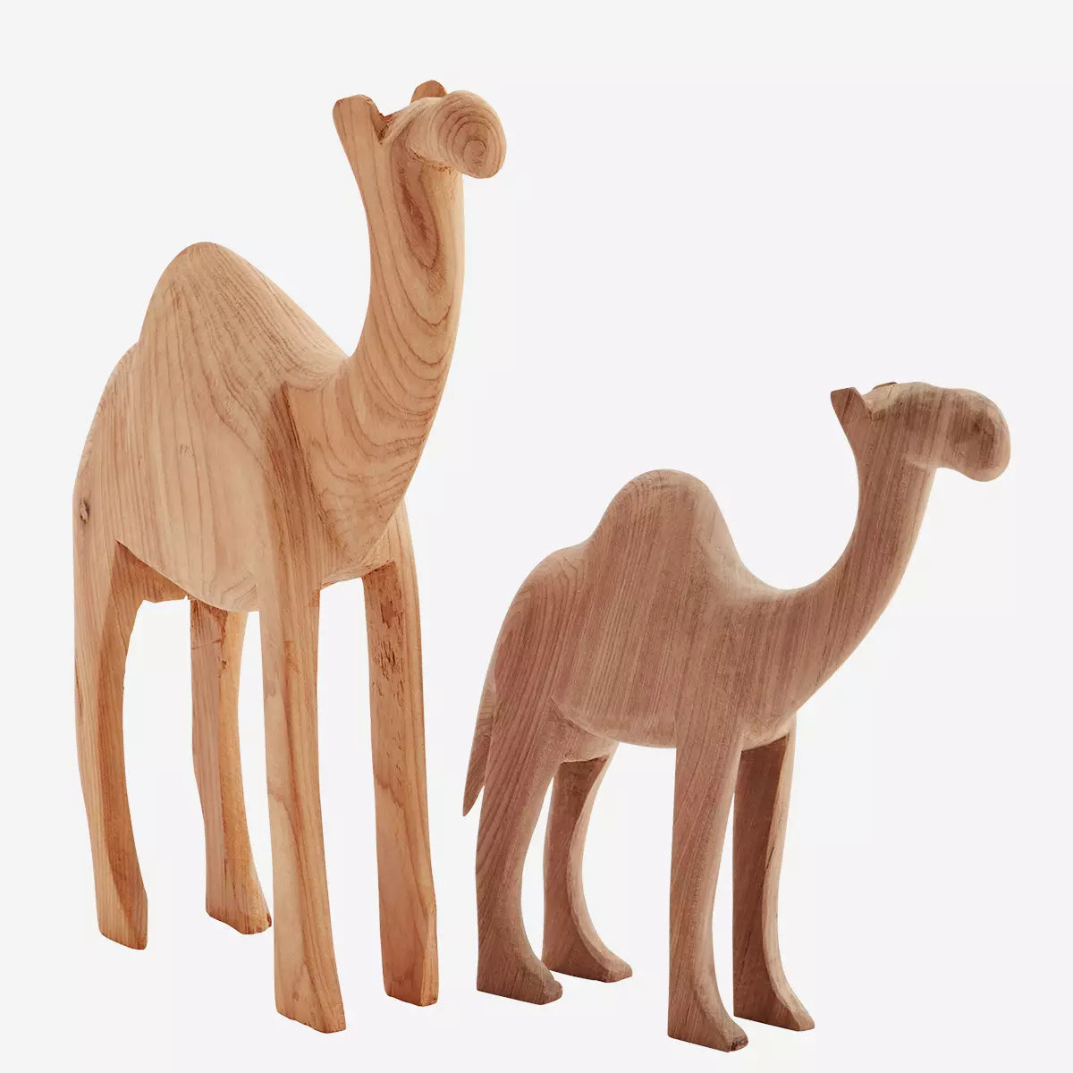 Decorative Wooden Camels By Madam Stoltz