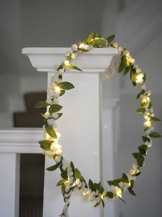 Mistletoe Fairy Light Wreath By Melanie Porter (LAST ONE)
