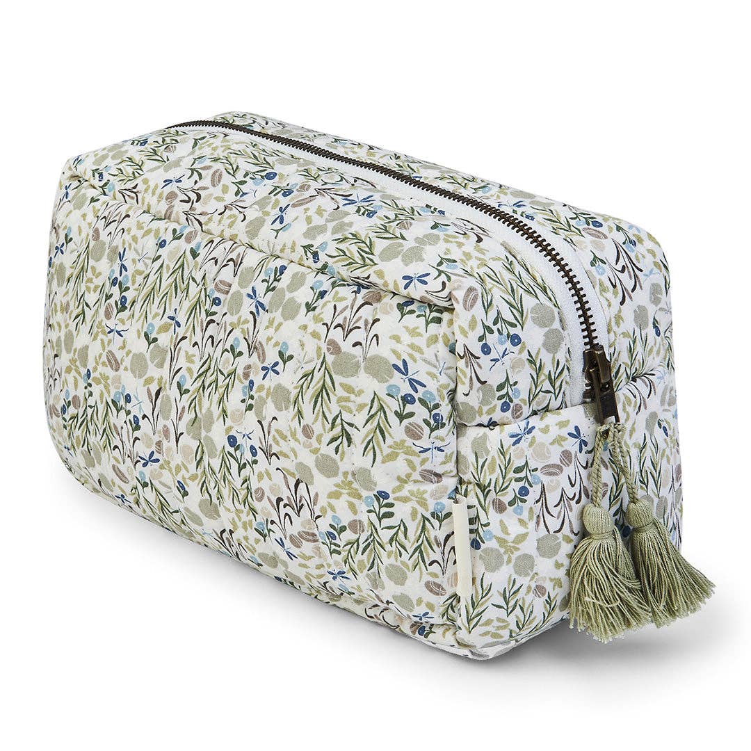 Organic Cotton Wash bag - Riverbank By Avery Row