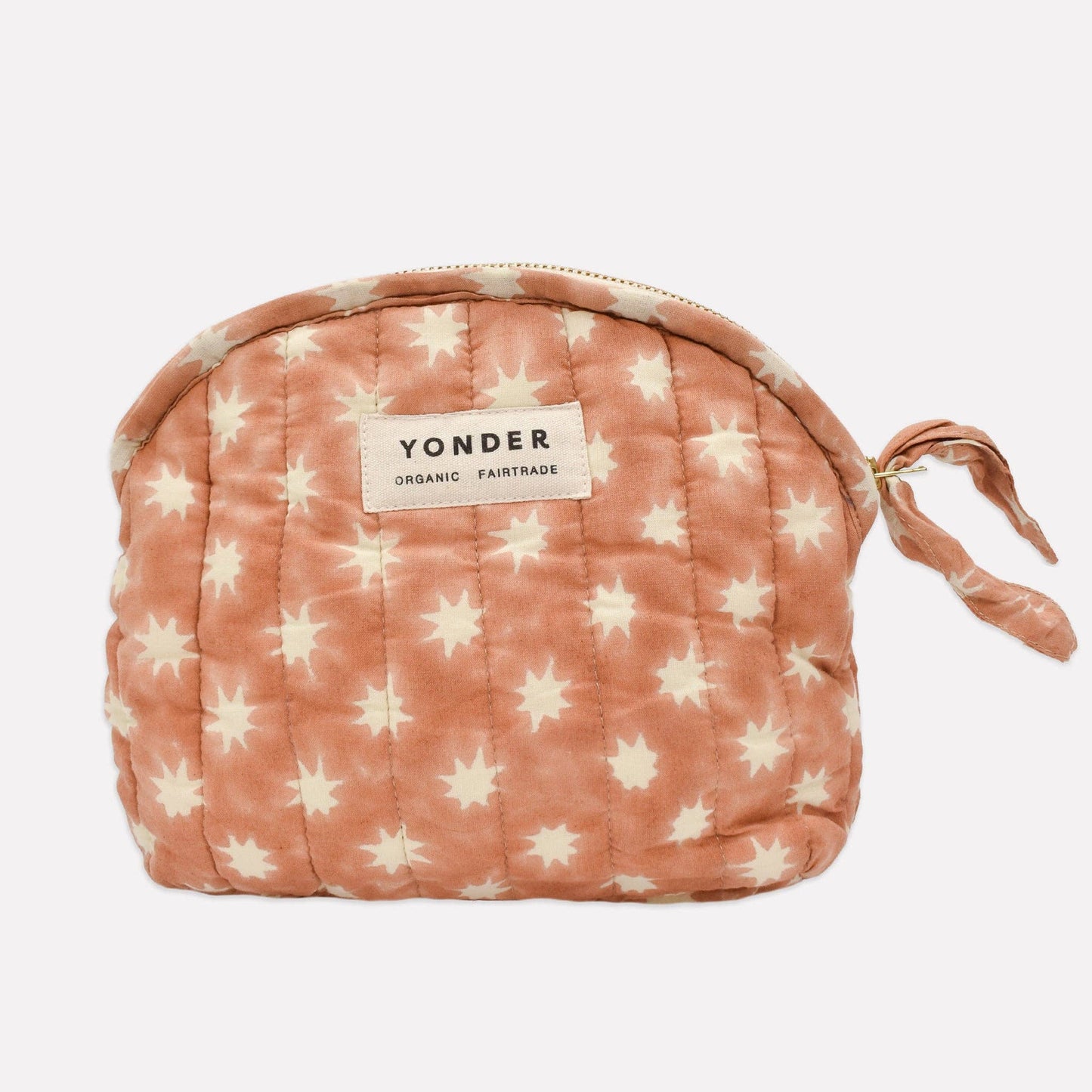 Quilted Zip Pouch in Cosmic Peanut By Yonder