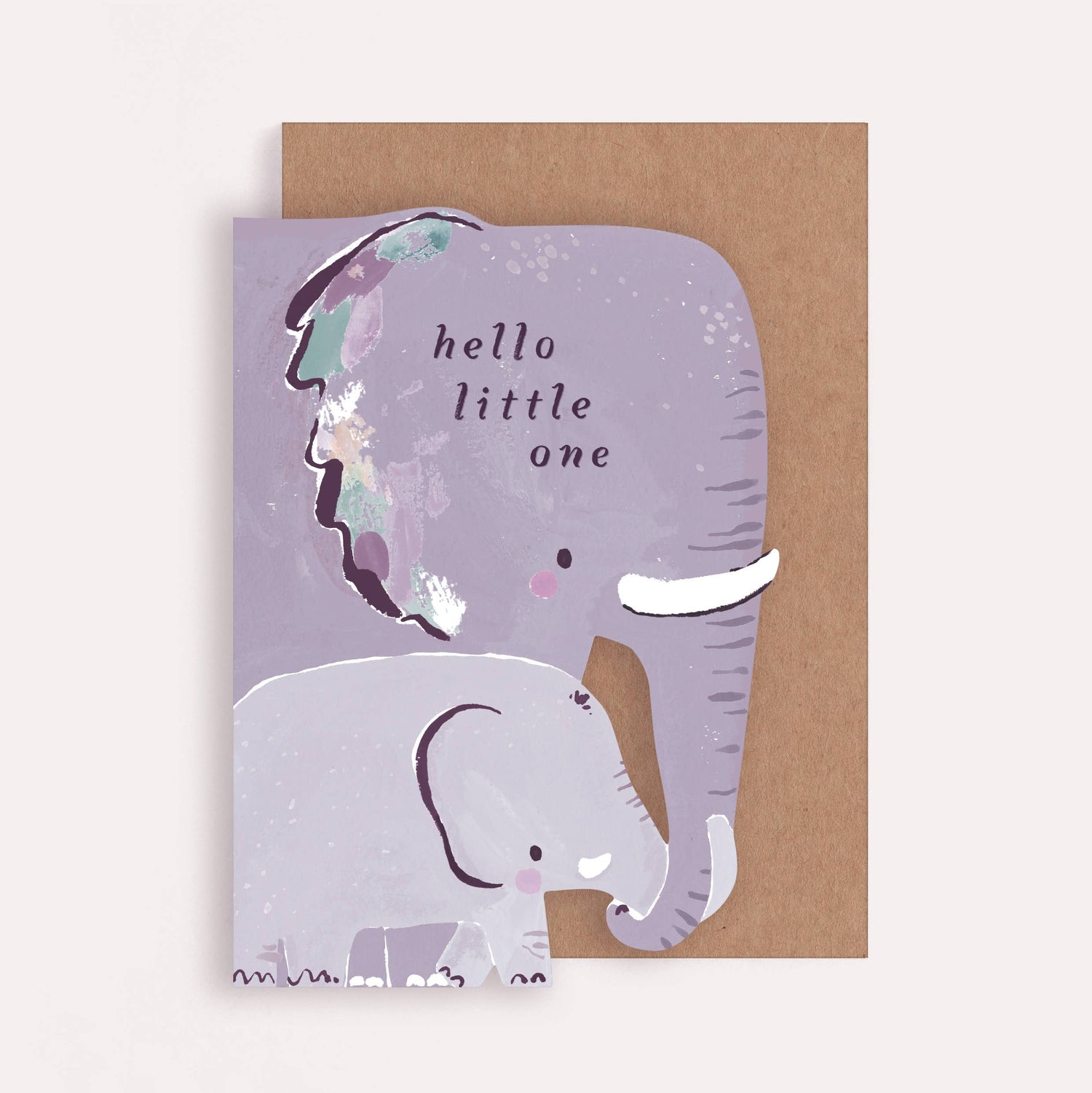 Elephant New Baby Card By Sister Paper Co.