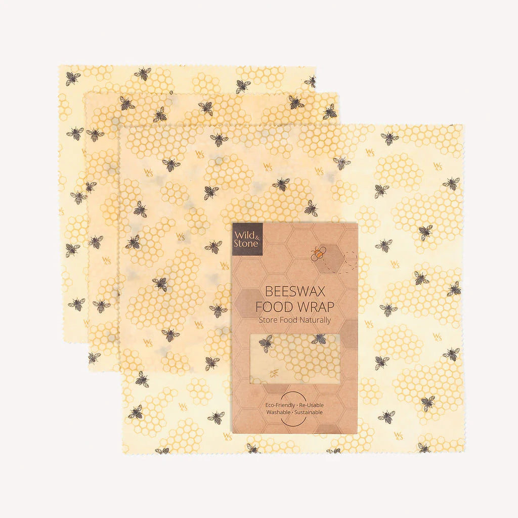 Wild & Stone Honeycomb Pattern 3 Pack Food Wraps