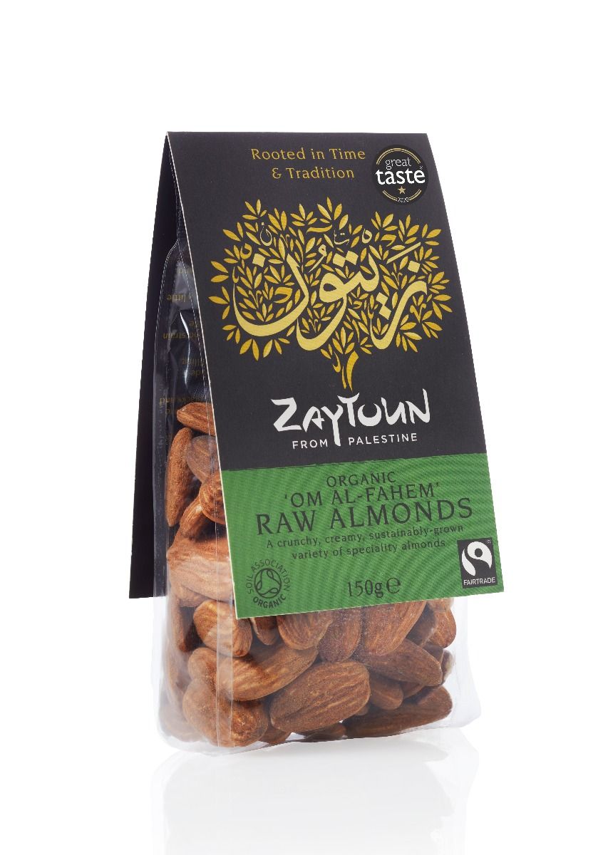 Zaytoun Fairtrade Raw Almonds 150g