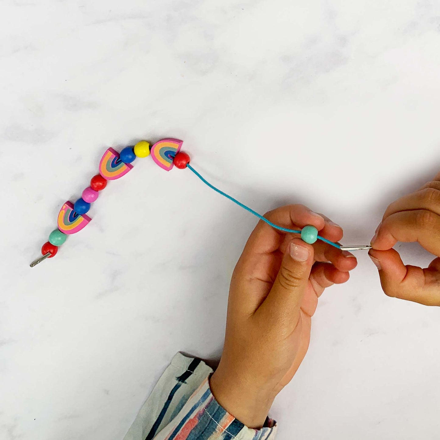 Rainbow Colours - Bracelet Making Kit By Cotton Twist