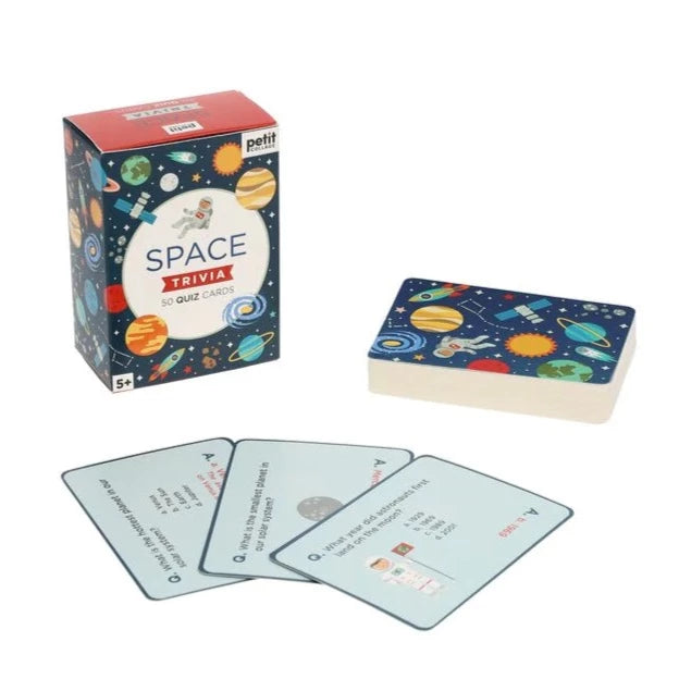 Petit Collage Space Trivia Cards
