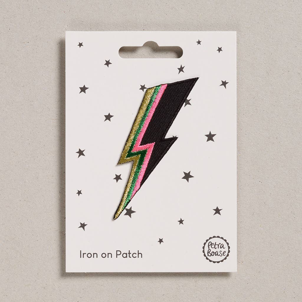 Iron on Patch - Bolt By Petra Boase