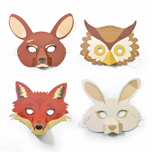 Create Your Own Woodland Masks