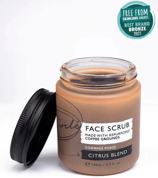 UpCircle Beauty Coffee Face Scrub Citrus Blend