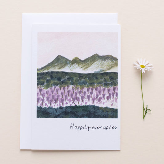 'Happily Ever After' Wedding Card By The Hidden Pearl Studio