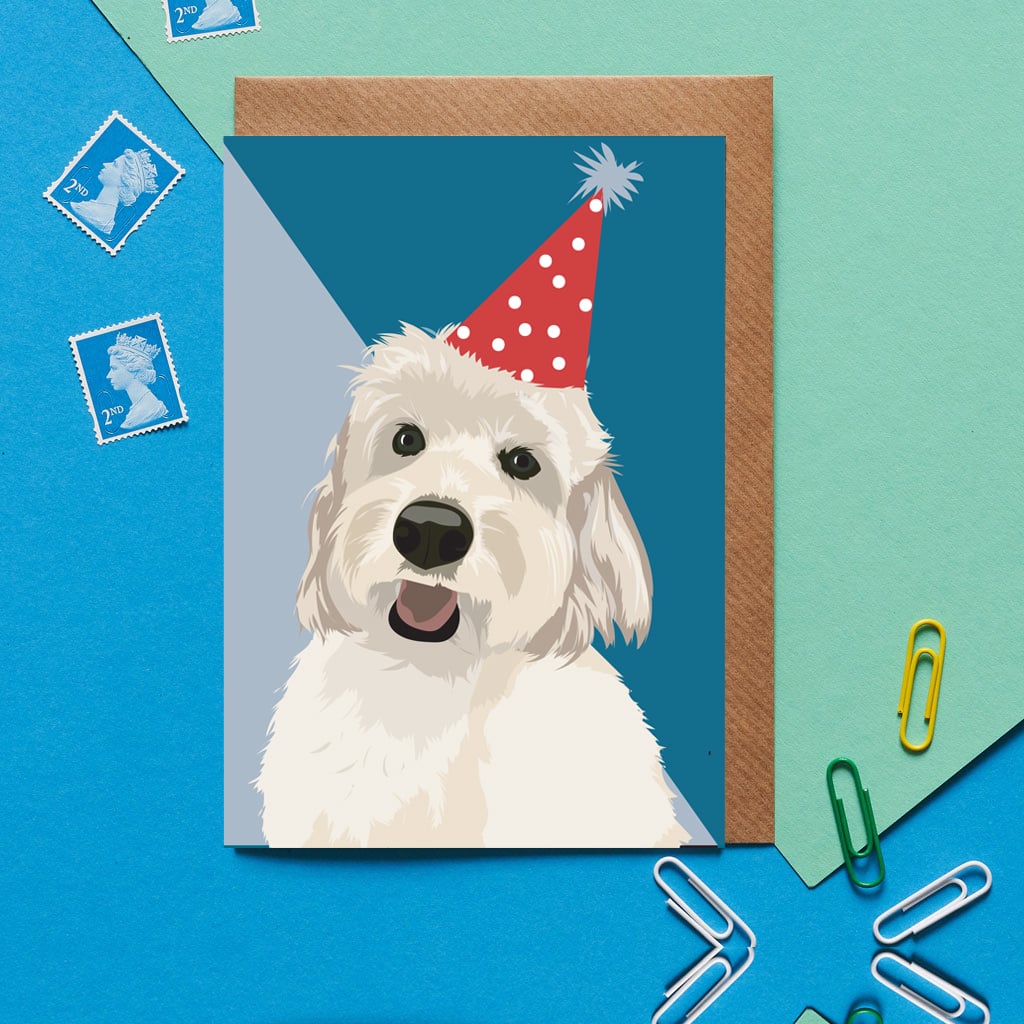Parker the Cockapoo Card