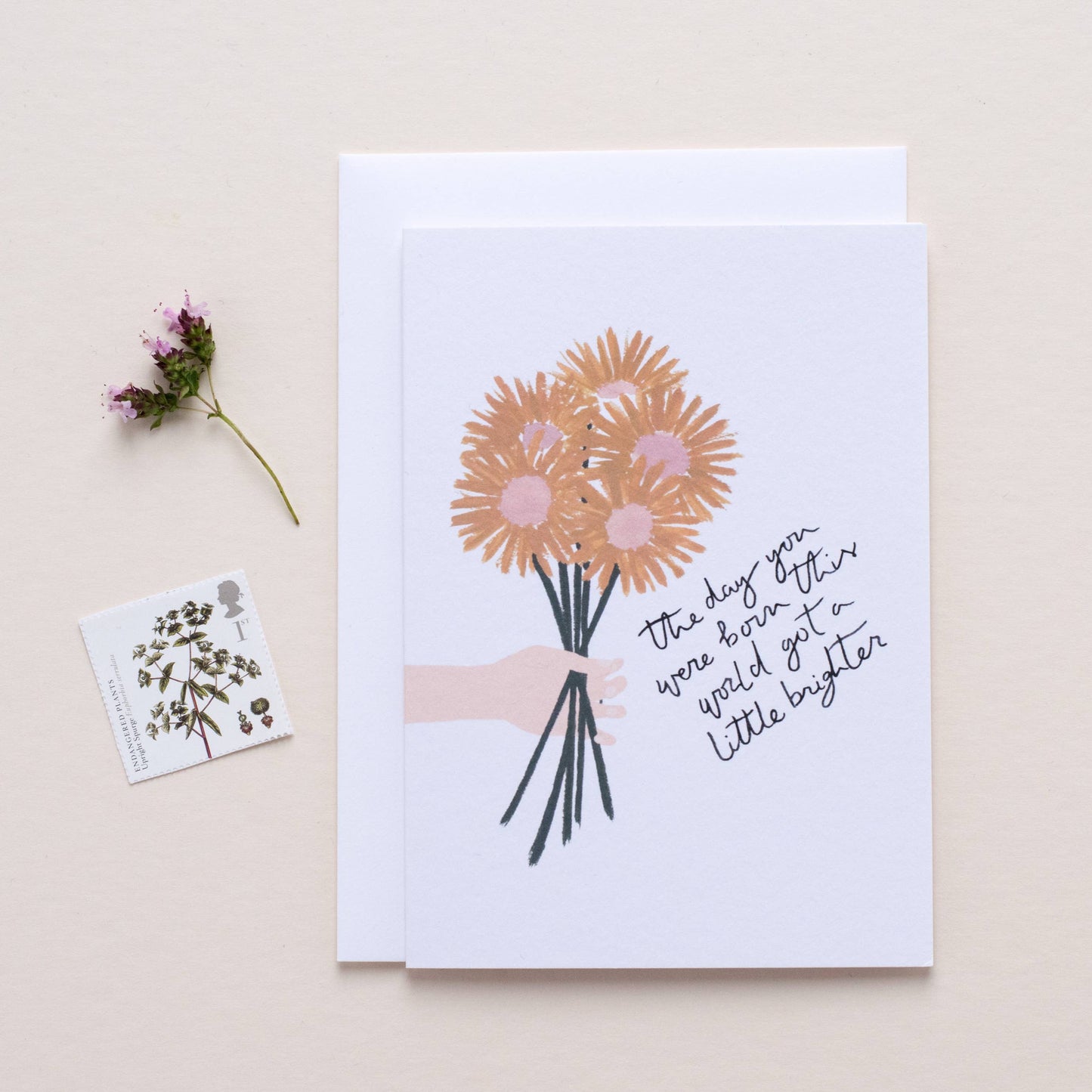 Little Brighter Greeting Card