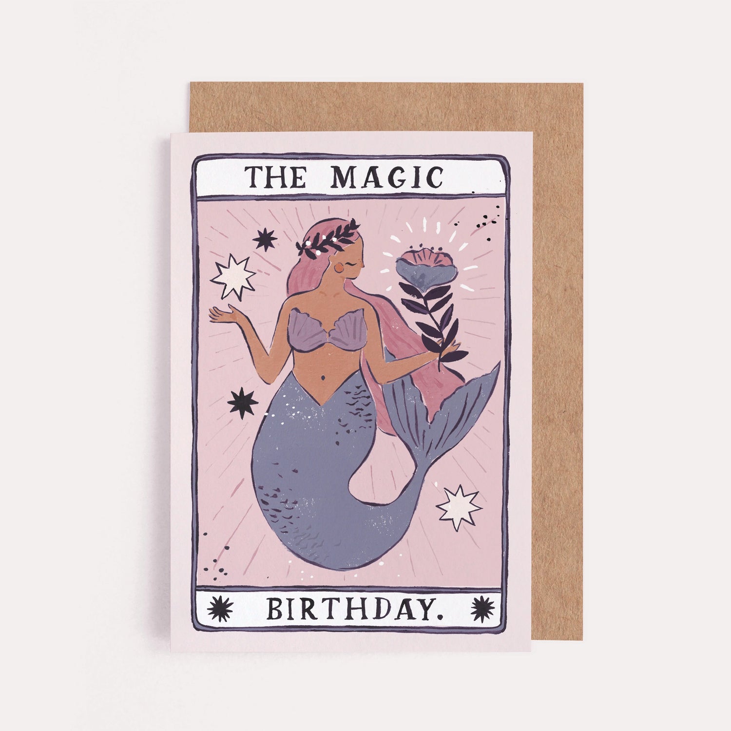 Mermaid Magic Birthday Card By Sister Paper Co