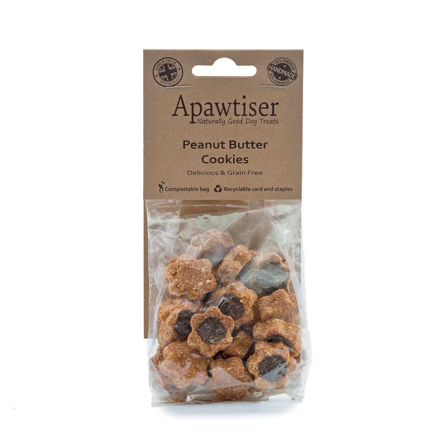 Apawtiser Peanut Butter Cookies 100g - Dog Treats