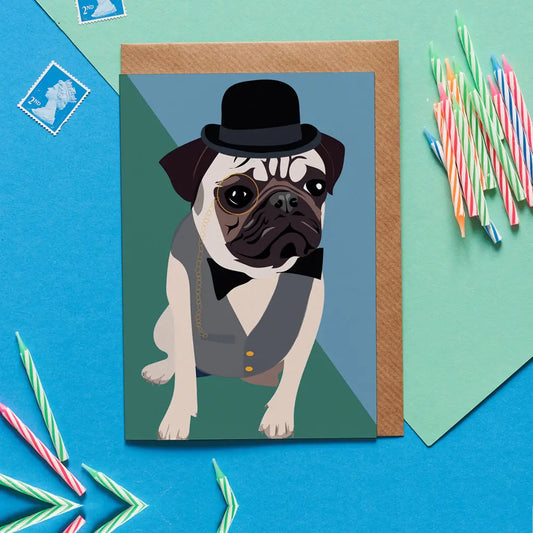 Otis The Gentleman Greeting Card