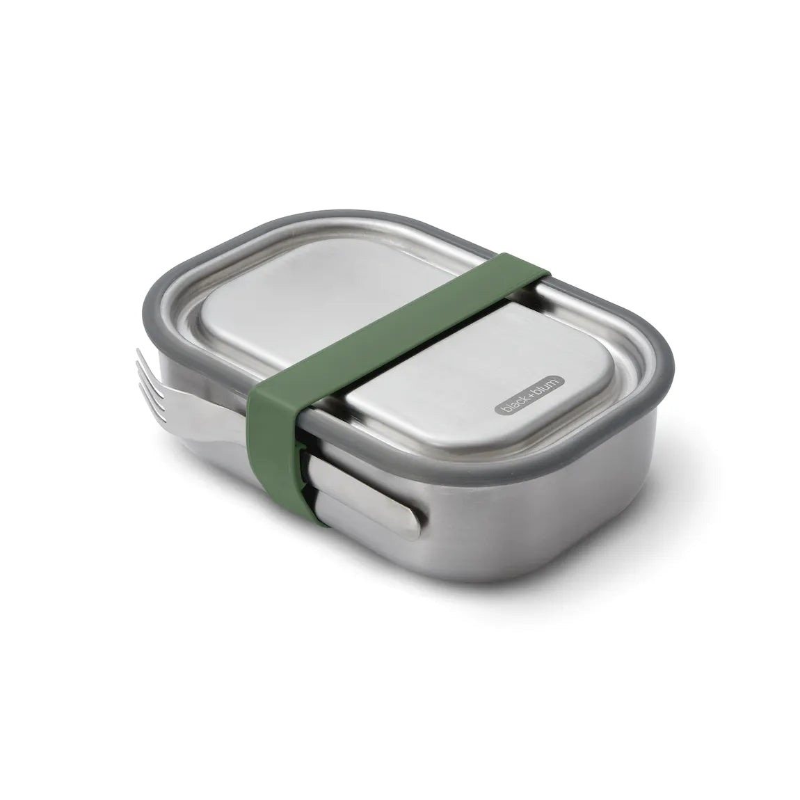 Black + Blum Large Stainless Steel Lunch Box in Olive