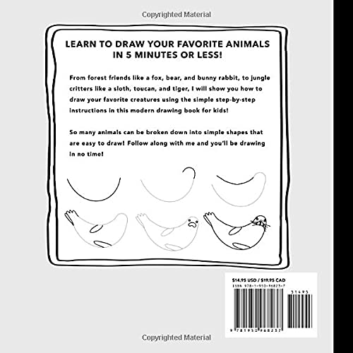 How to Draw All The Animals (For Kids) Book