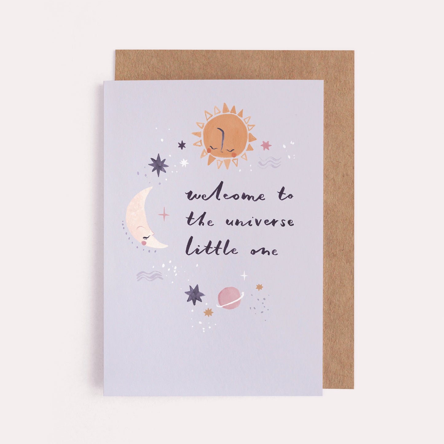Universe New Baby Card By Sister Paper Co