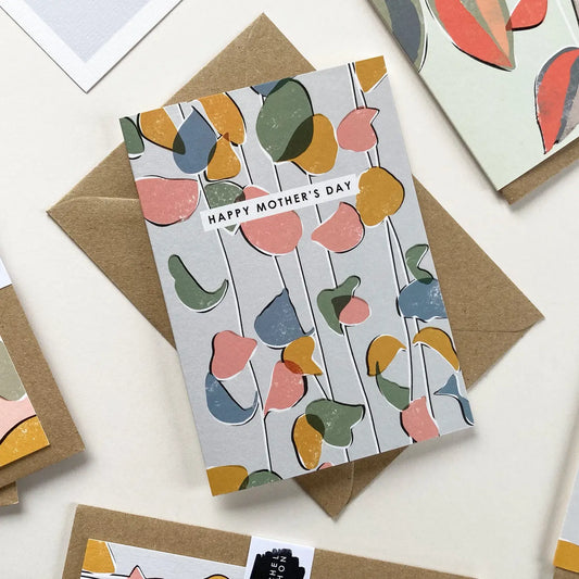 Peperomia Mother's Day Card By Rachel Mahon