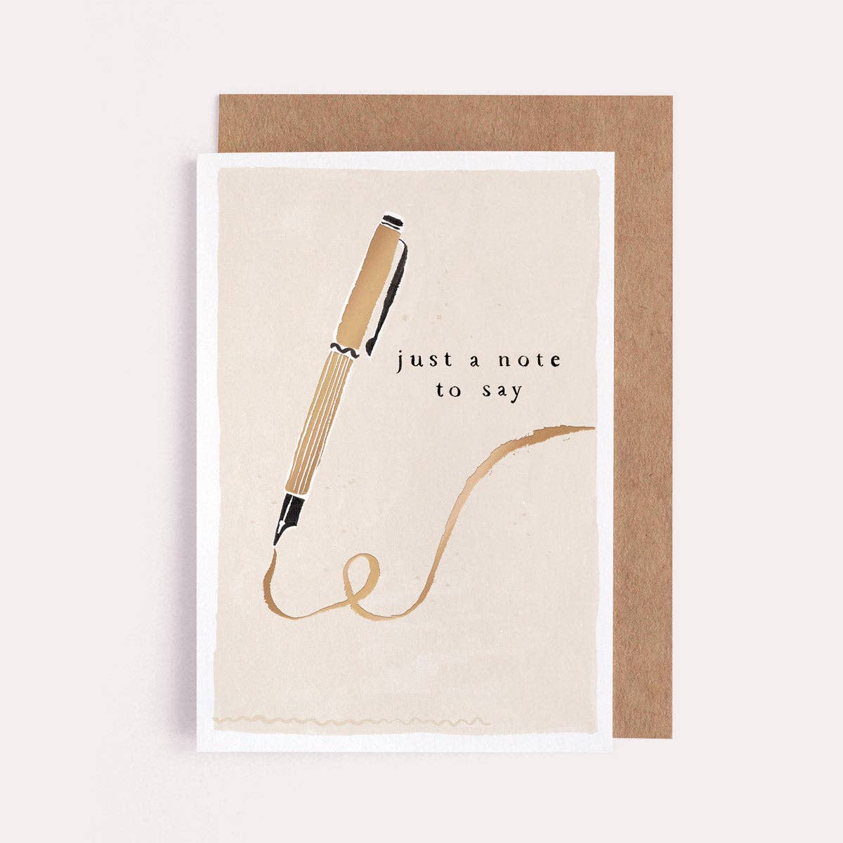Just A Note Card By Sister Paper Co.