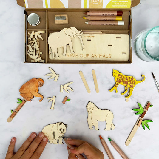 Save Our Animals Craft Kit By Cotton Twist