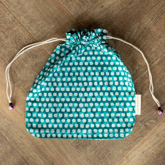 Reusable Fabric Gift Bags Double Drawstring - Batik Collection By Paper Mirchi